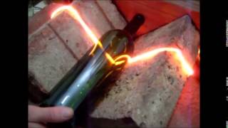 Cortar botella de vidrio