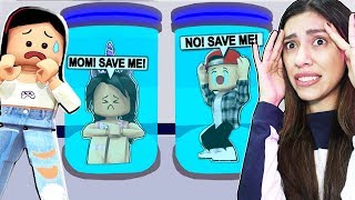I CAN ONLY SAVE ONE OF MY KIDS in Roblox FLEE THE FACILITY!