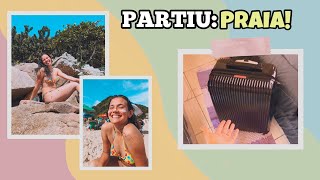 ARRUMANDO A MALA PARA IR A PRAIA ??