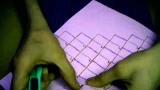 Kirigami Tutorial - Connected Cubes Deluxe