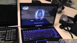 Alienware m18x r2 7970m Crossfire UNBOXING and m14x r2 comparison