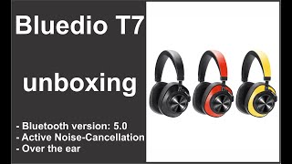 Bluedio T7 - Unboxing video !