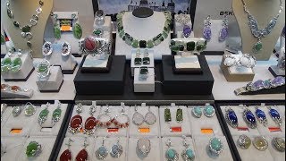Шаг 9.Витрины Ювелирного Салона "Чарующие Самоцветы"