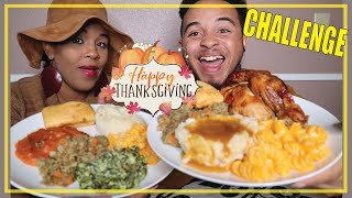 Pause Challenge| #ThanksGiving Mukbang| #StephandTasha 먹방