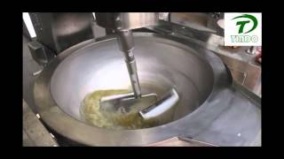 mushroom caramel popcorn processing machine