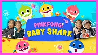 BABY SHARK CHALLENGE - SING AND DANCE WITH PINKFONG SONG - JAPANESE FAMILY