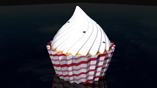 Maya tutorial ; How to model a Cup Cake