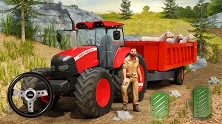 Traktör Kargo Taşımacılığı Sürücüsü || Farming Tractor Cargo Sim - Android Gameplay