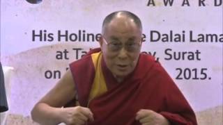 02 Jan, 2015 - Dalai Lama calls for peaceful relations between India and China