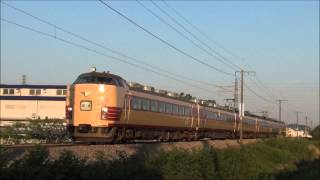 JR485系K-1編成 JR両毛線 集約臨時列車 佐野駅付近にて撮影