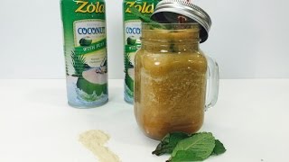 Watermelon Pineapple and Baobab Smoothie with Zola Coconut Water