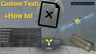 Dirty Bomb - Memeing up the game files! (With tutorial)