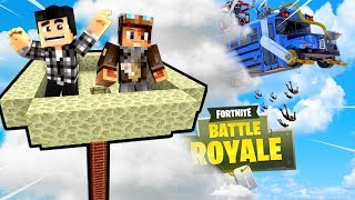 UNE BASE DANS LE CIEL SUR BATTLE ROYALE MINECRAFT !