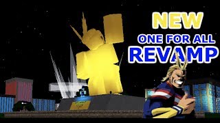 *NEW* One For All Revamp (United States Of Smash) | Boku No Roblox: Remastered [Codes]