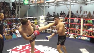 Martin Avery fights at Bangla Boxing Stadium, 28th January 2015