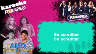 RebeldeS - Um Dia De Cada Vez (Karaokê)