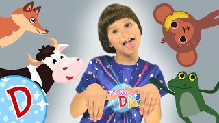 Диско - КРЯ КРЯ - Дискотека для детей - Учимся танцевать Песенка Кукутики Дети