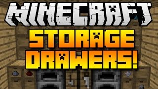 Minecraft Mods - Storage Drawers - Mod Spotlight (1.7.10)