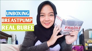 UNBOXING BREASTPUMP ELEKTRIK POMPA ASI MURAH 200-RIBUAN RECOMMENDED || REAL BUBEE