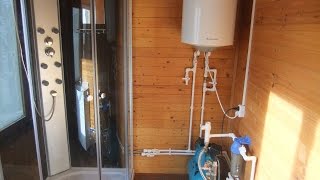 Как установить насосную станцию, водопровод на даче 2 часть
