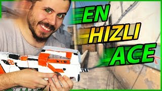 ? Hayatımın En Hızlı ACE'ini Attım  - CS:GO VAC SHOT #29 UNLOST