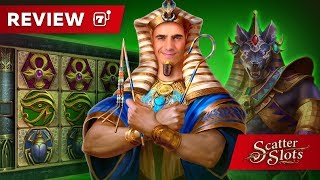 GRAND JACKPOT ? NEW Anubis's Link SLOT REVIEW ? Lucky Mike Plays Scatter Slots #14