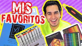 TOP 10 MIS MATERIALES FAVORITOS PARA DIBUJAR | HaroldArtist