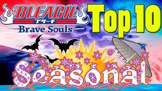 Bleach Brave Souls Top 10 Seasonal Characters October 2017