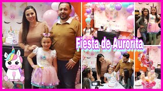 LA MEJOR FIESTA DE AURORITA, 7 AÑOS FIESTA DE UNICORNIO