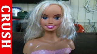 How to Develop a Crush on Barbie and Mr Potato Head, Hydraulic Press CRUSH