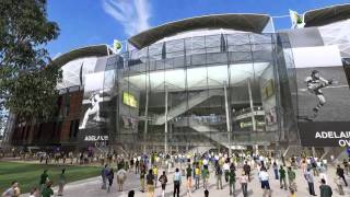 Adelaide Oval redevelopment (fly thru) | 19thman.com.au
