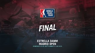 DIRECTO | FINAL Madrid Open | World Padel Tour 2015