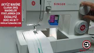 Singer Heavy Duty 5523 Dikiş Makinesi Tanıtımı ve Eğitimi