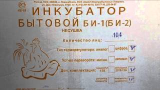 Инкубатор Несушка на 104  яиц 100% автомат