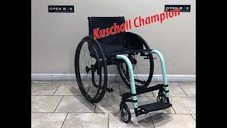 Kuschall Champion Ultralight Wheelchair Demo