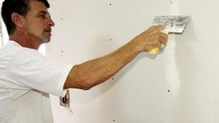 Drywall Collins Construye  █▓▒░ Como se debe masillar.