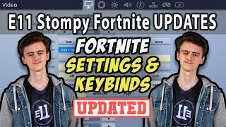 E11 Stompy Fortnite Settings, Keybinds, Sensitivity, Gear and Setup ( Pro Player Update 2019 )