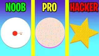 NOOB vs PRO vs HACKER in PAPER.IO 2!