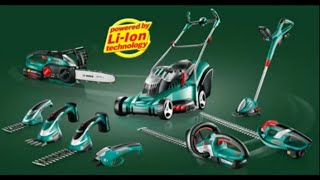 Аккумуляторные садовые инструменты Bosch в Казахстане