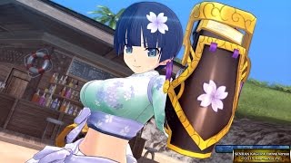 Senran Kagura: Estival Versus (PS4) - Yozakura Gameplay