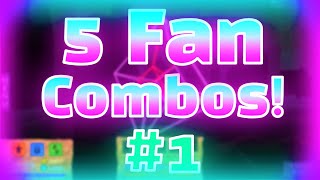 5 Fan Combos!!! #1 | Roblox Elemental Battlegrounds