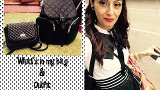 What's in my bag & Outfit COSMOPROF EDITION