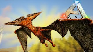 ЛЕТАЮЩИЙ ДИНОЗАВР ПТЕРАНОДОН, ДИНО МОД | Ark Survival Play As Dino