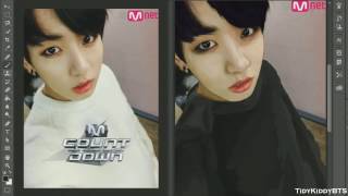 BTS Jungkook Speed Painting [정국 그림 그리기] - TidyKiddyBTS