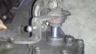 Worn F23 gear selector