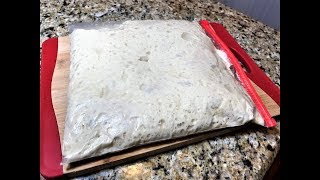 ПУХОВОЕ ДРОЖЖЕВОЕ ТЕСТО  в Пакете "Чистые Руки". Выпечка Воздушная!  Yeast dough