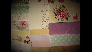 紙もの好きの雑記帳 77 ジャンクジャーナルを作ろう！初心者必見！【素材選び∼裁断】Junk Journal Process For Beginners