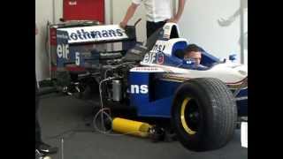 『F1サウンド』 Williams Renault FW18 Engine warming-up