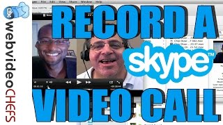 How to video record a Skype Call