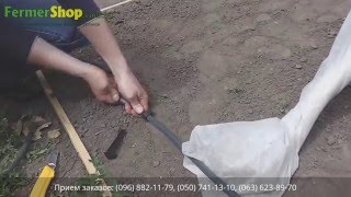 Монтаж системы капельного полива